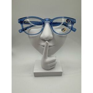 eyebobs Clearly reading glasses strength 1.00 clear blue new without case
